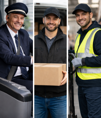 Uniforms and workwear for drivers
