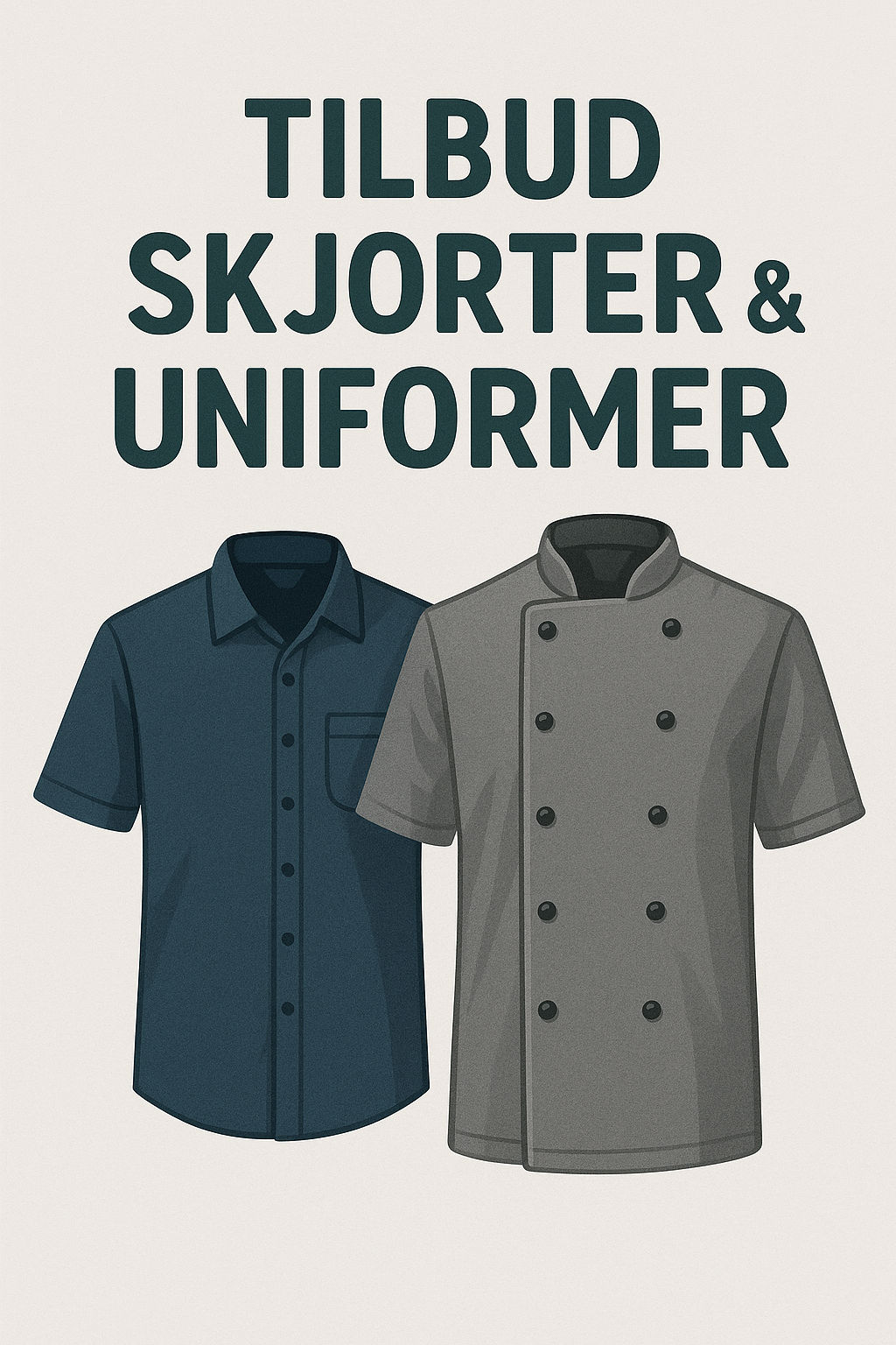Tilbud skjorter & uniformer