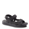 Sort Unisex sandal
