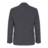Navy blå modern fit blazer til mænd i elastisk og formstabilt materiale fra Sunwill