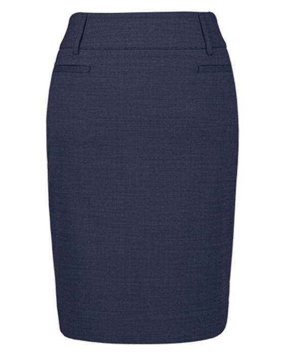 Mørkeblå moderne dame nederdel