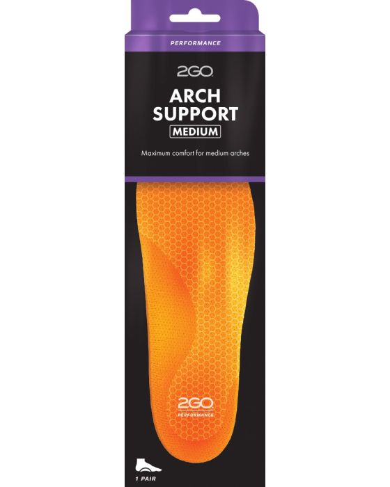 2GO Arch Support Medium – Komfort til medium svang 
