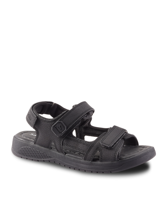 Sort Unisex sandal