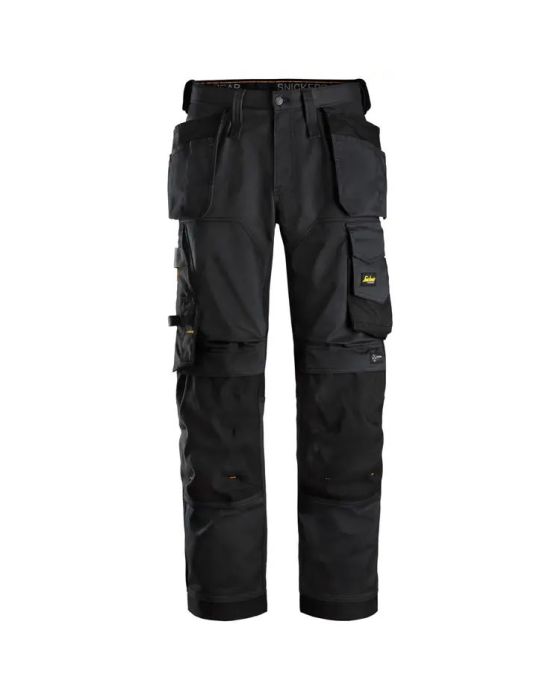 Snickers AW buks+ stretch m/hl Loose Fit sort