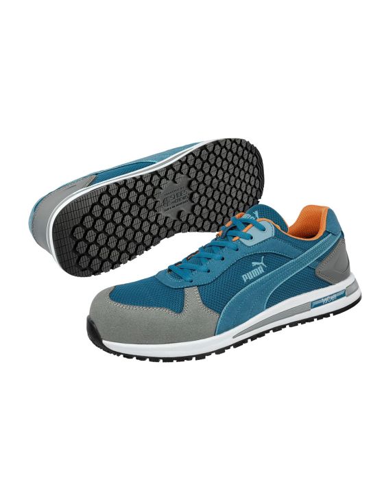 Puma Frontside Blue Low sikkerhedssko | Imagewear.dk