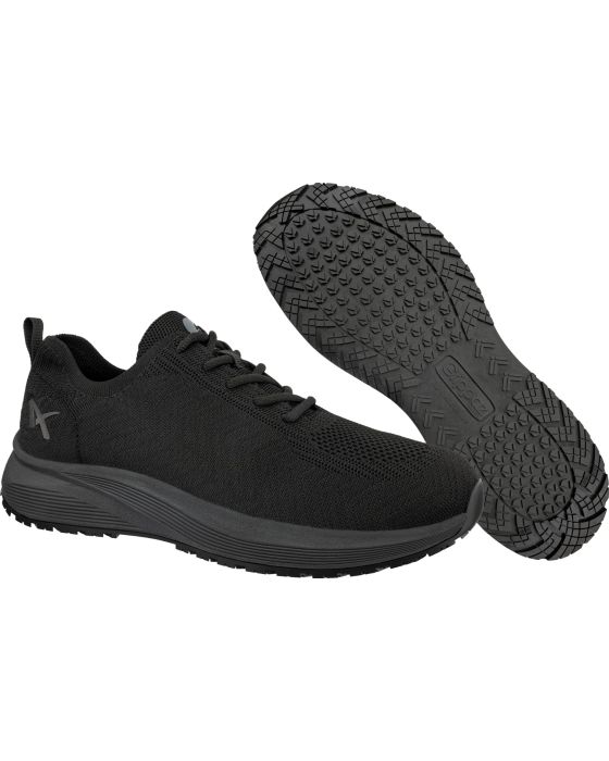 Skridsikker ydersål med GRIPPAZ® teknologi kombineret med komfortabel og åndbar overdel.