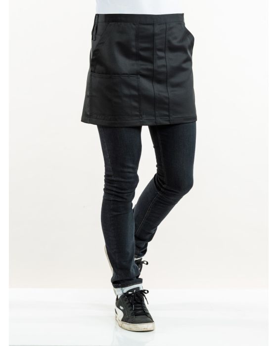 Sort Crafty bistro forstykke – let og professionelt design