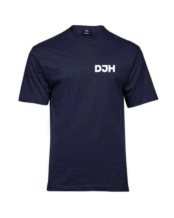DJH Navy blå Tshirt med skolens logo