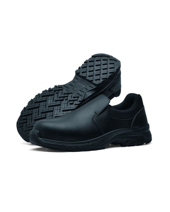 SFC PRO CATANIA i sort – skridsikker og metalfri sikkerhedssko til køkken og fødevareindustri