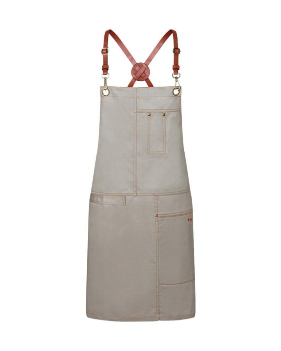 Karlowsky Urban-X Style Forklæde i Stengrå | Professionelt og Stilfuldt 