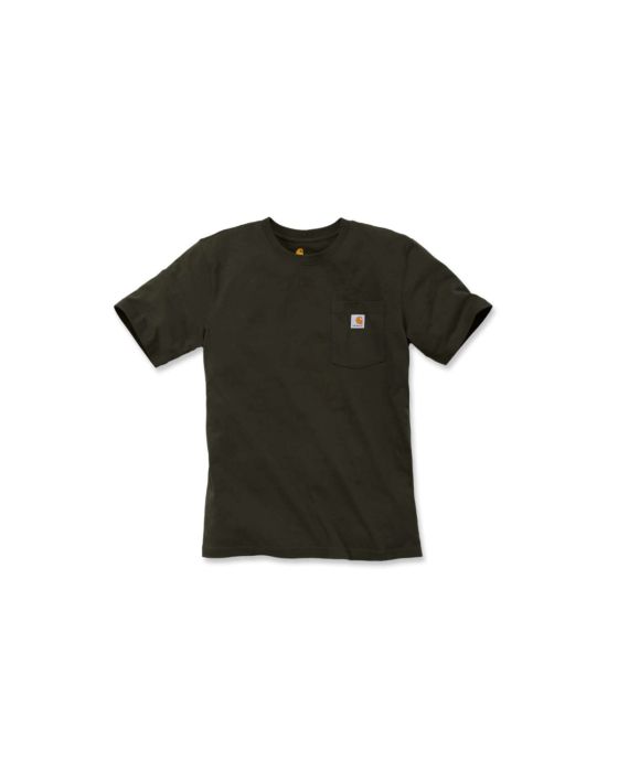Carhartt Sort T-shirts med brystlomme