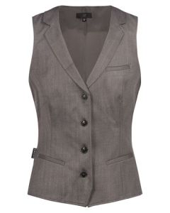 Damevest - Herringbone taupe - RF