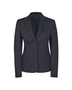 Sort stretch dame blazer