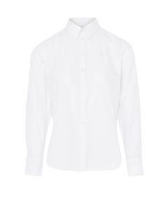 Hvid feminin dame bosweel skjort