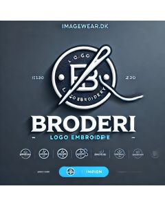 Kroen Endelave broderi 6cm B