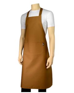 Camel colored chef's apron BSX