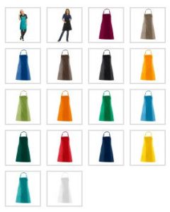 Apron with pocket - choice of various colors