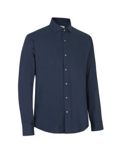 SEVEN SEAS Hybrid shirt - modern herre Skjorte Navy