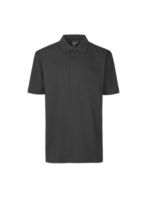 ID Pro Koksgrå polo-shirt, u/lomme