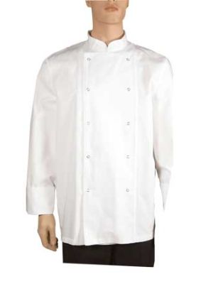 Hilton PoCo white long sleeve chef jacket BSX