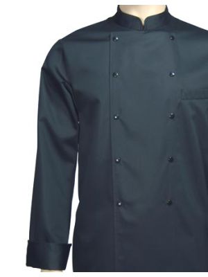 Roma black chef jacket