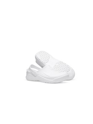 Zinc II - hvid gummitøffel