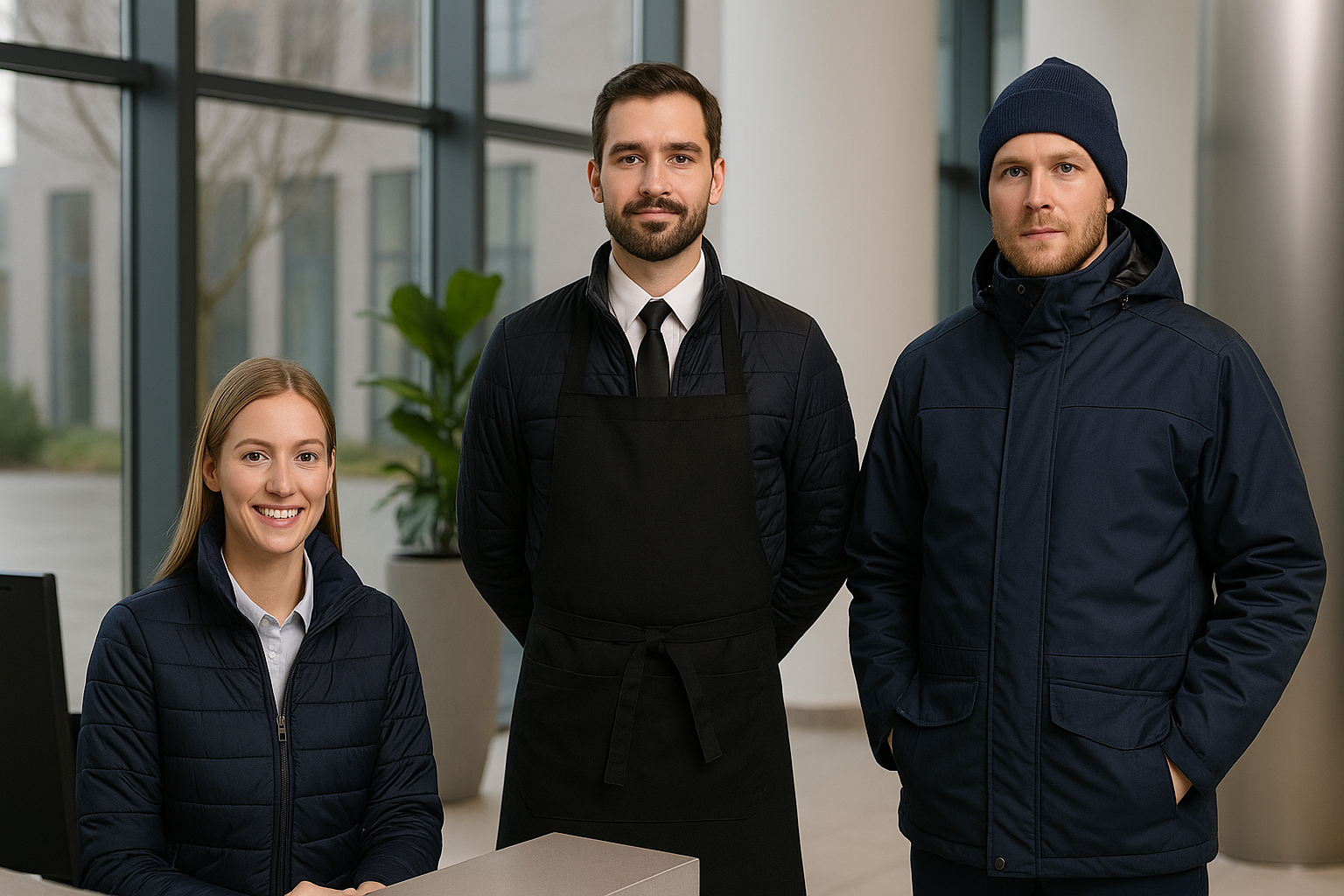Vinterklar serviceuniform – komfort og stil i kulden