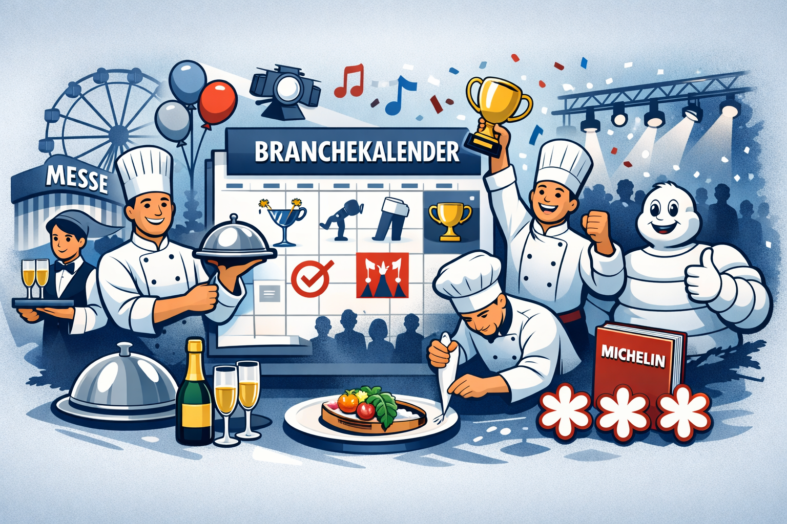 Branchekalender for hospitality – events, messer, konkurrencer & MICHELIN