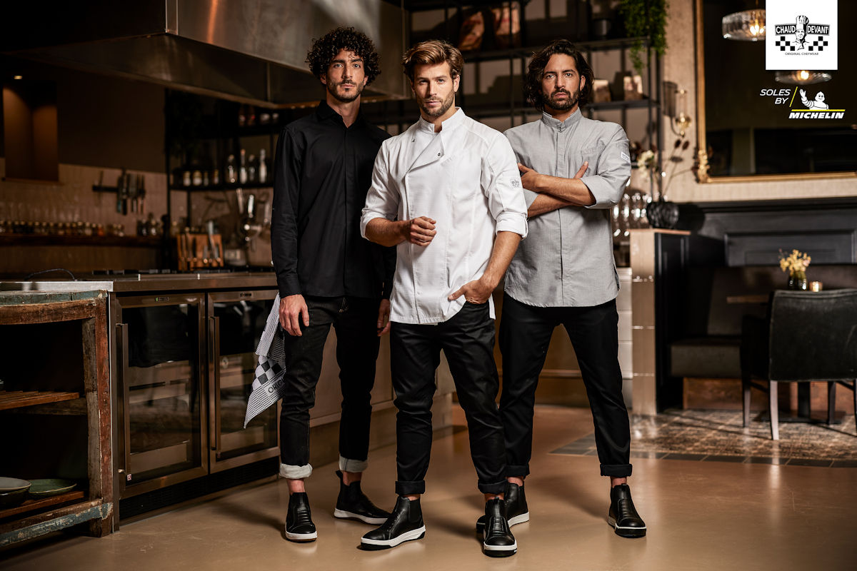 Køkken & gastronomi – professionelle køkkenuniformer og skridsikre sko