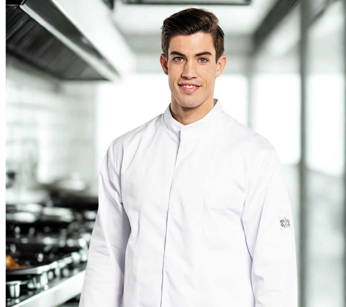 Executive kokkejakke fra Chaud Devant – moderne stil og maksimal komfort