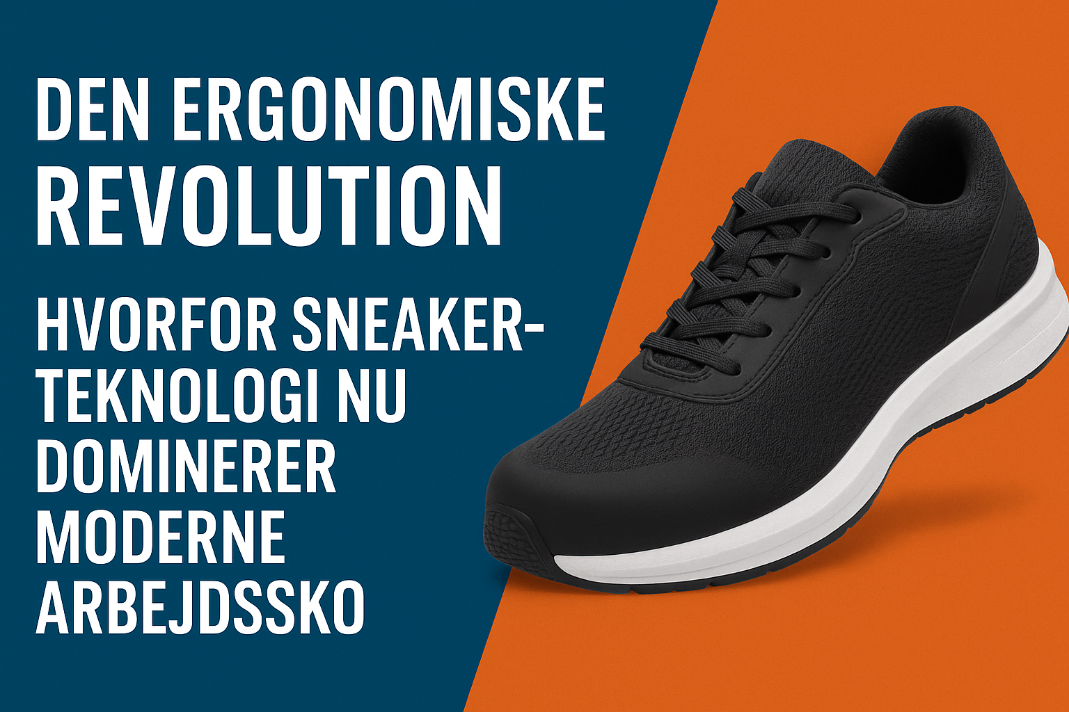 Den ergonomiske revolution: Hvorfor sneaker-teknologi nu dominerer arbejdssko til service, sundhed og detail