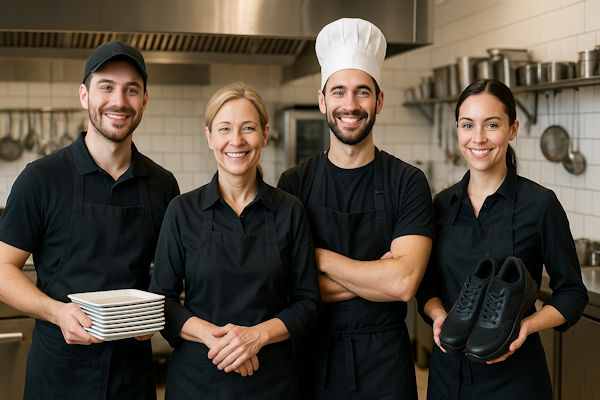 Uniformer & Sko til Foodservice – komfort, hygiejne og professionelt udtryk