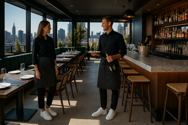 Fra reception til rooftop bar – sneakers som nøglen til moderne uniformsdesign
