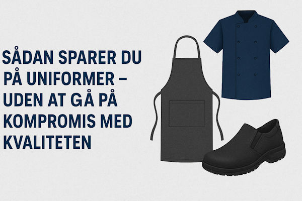Sådan sparer du på uniformer – uden at gå på kompromis med kvaliteten
