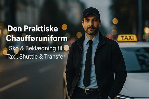 Den Praktiske Chaufføruniform – Sko & Beklædning til Taxi, Shuttle & Transfer