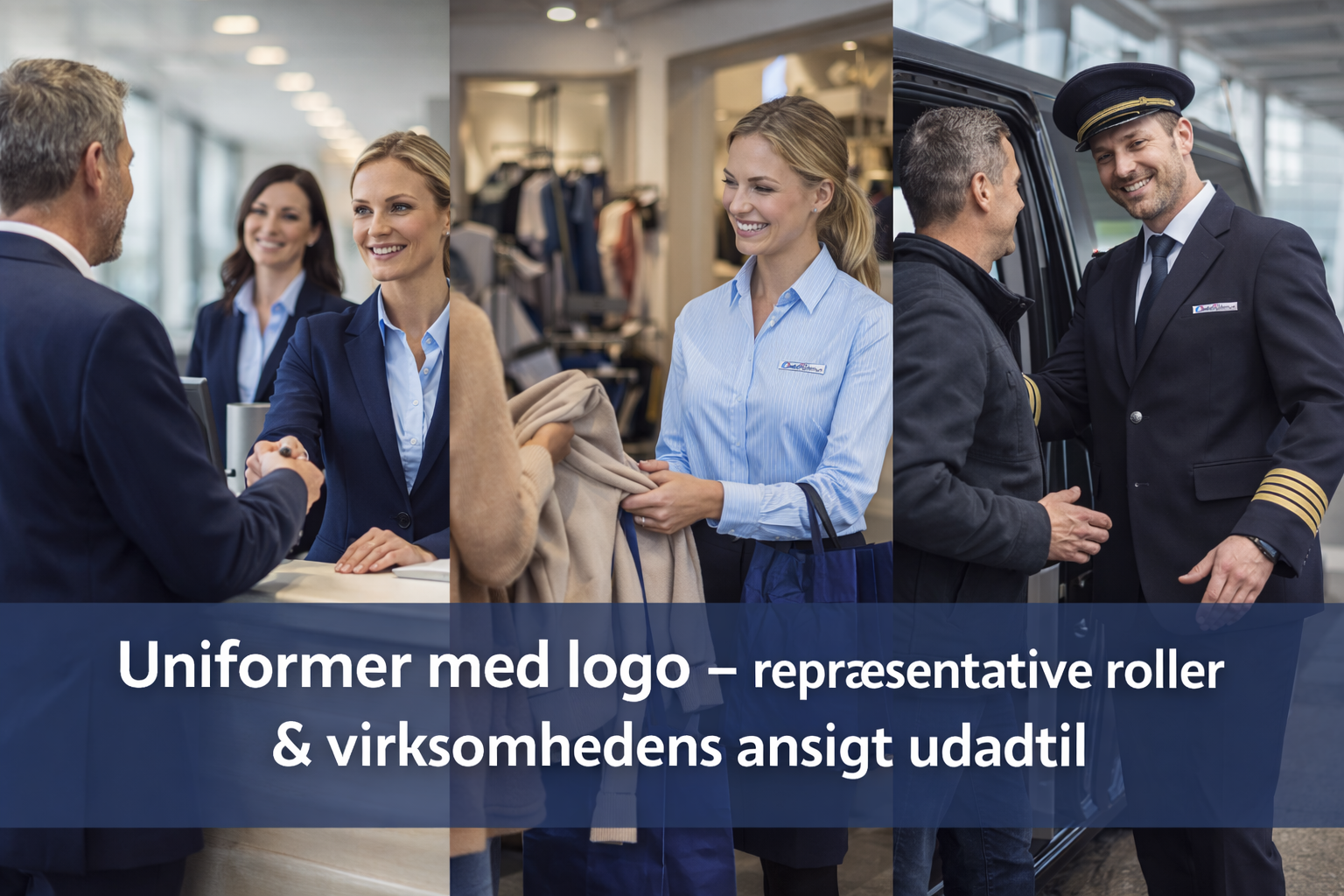 Uniformer med logo – repræsentative uniformsprofiler til virksomheder
