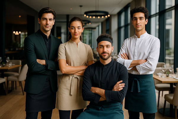 Uniformer & Sko til Hotel, Restaurant & Service – Stil, Identitet og Gæstens Førstehåndsindtryk
