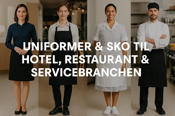 Uniformer & Sko i Hotel-, Restaurant- og Servicebranchen – Den Komplette Drift- og Sikkerhedsguide