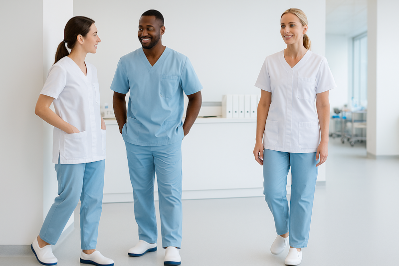 Uniformer og sko til sundhedssektoren - komfort, hygiejne og professionelt udtryk