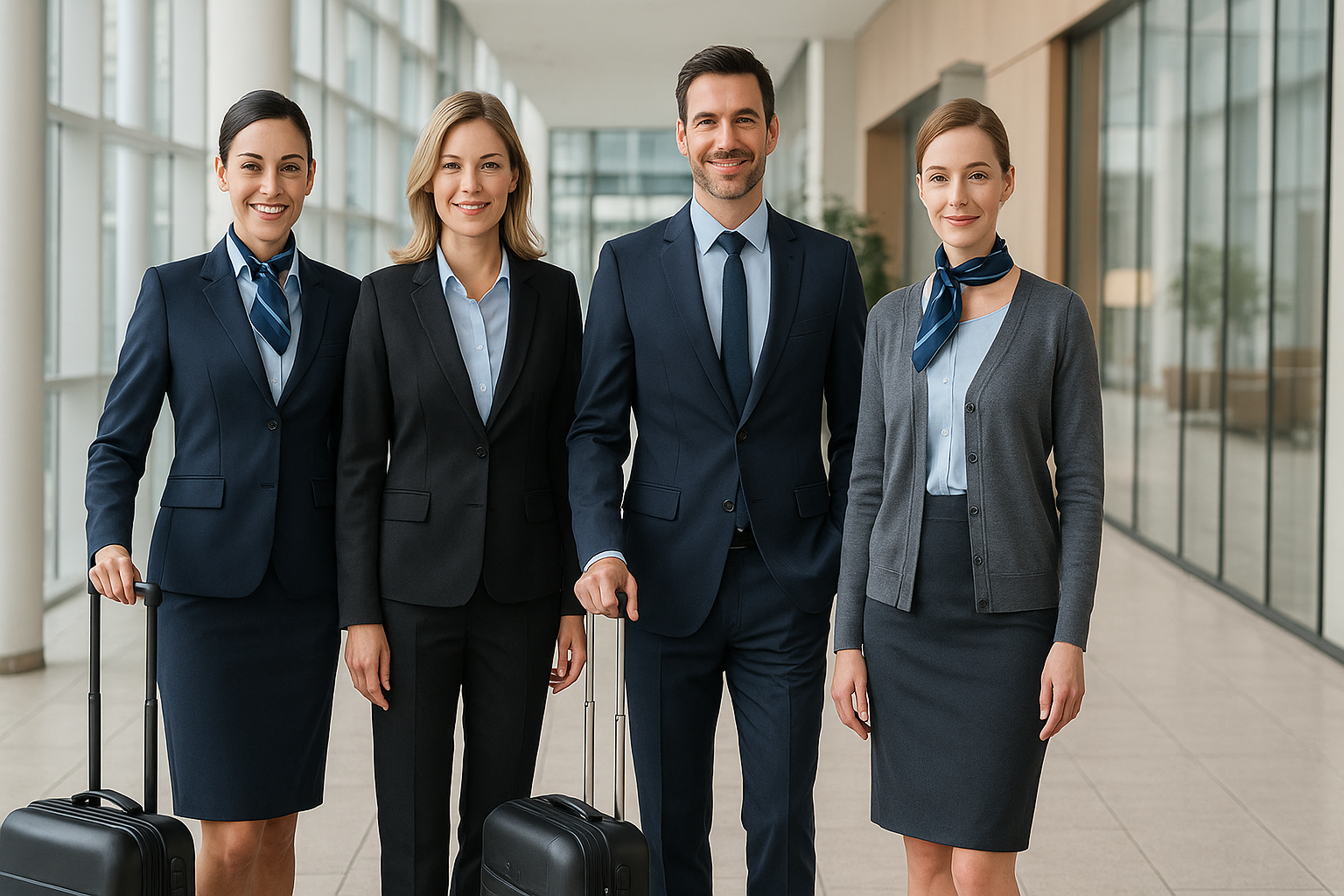 Business & Travel-uniformer – stil, komfort og mobilitet på farten