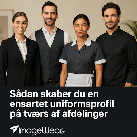 Professional team in different uniforms &ndash; from front staff to housekeeping &ndash; with the same style and branding